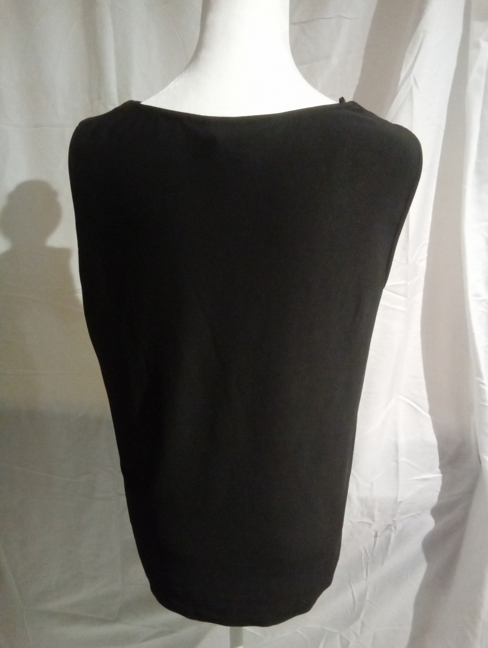 Debenhams Black Sequin Embellished Sleeveless Blouse 12 View 3
